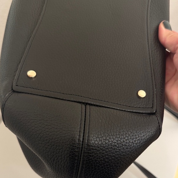 Kate Spade Black Pebbled Leather Dunpling Shoulder Bag - Picture 4 of 5